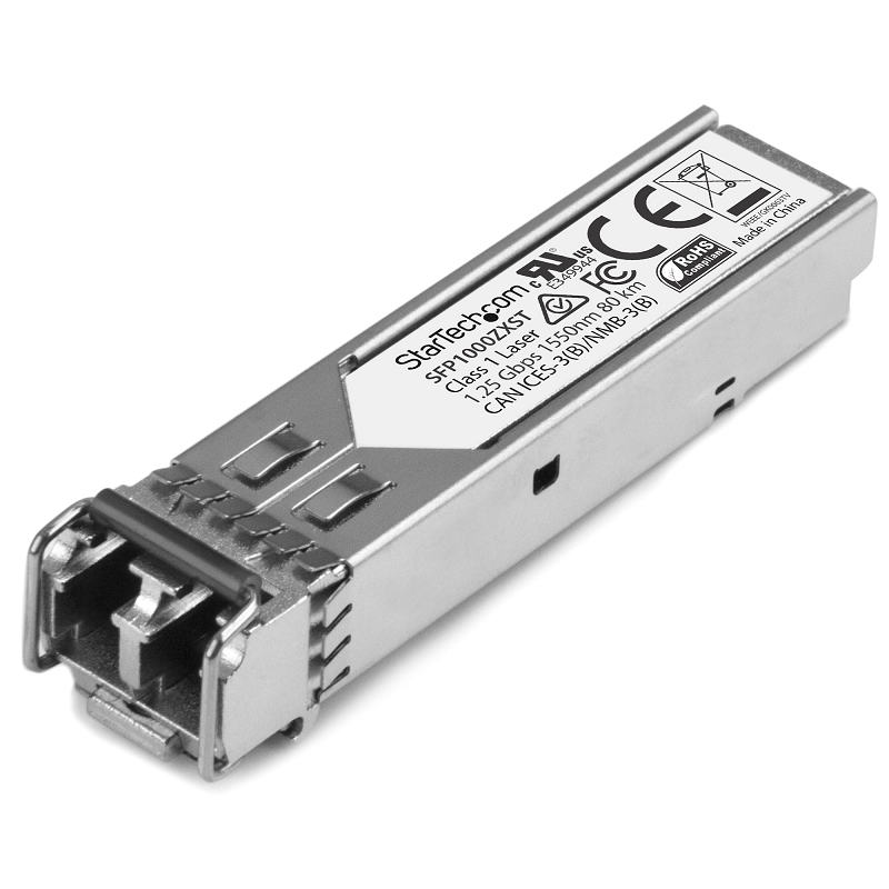 You Recently Viewed StarTech SFP1000ZXST 1GbE SMF Optic Transceiver - 1000BASE-ZX Image